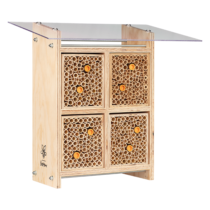 Bienenhotel Nisthilfe