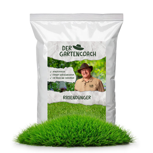 Gartencoach Rasendünger 5 kg – Für dichten & gesunden Rasen