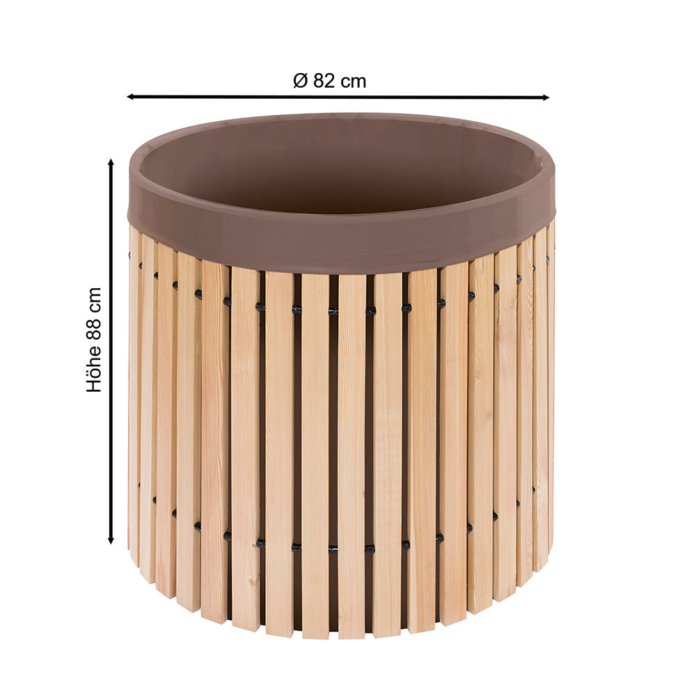 Regenfass modern 88 x 82 Regentonne