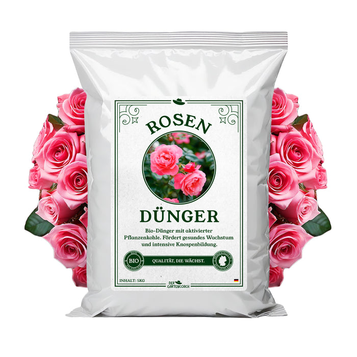 Gartencoach Rosendünger 5 kg – Nährstoffe für gesunde Rosen & langanhaltende Blüte