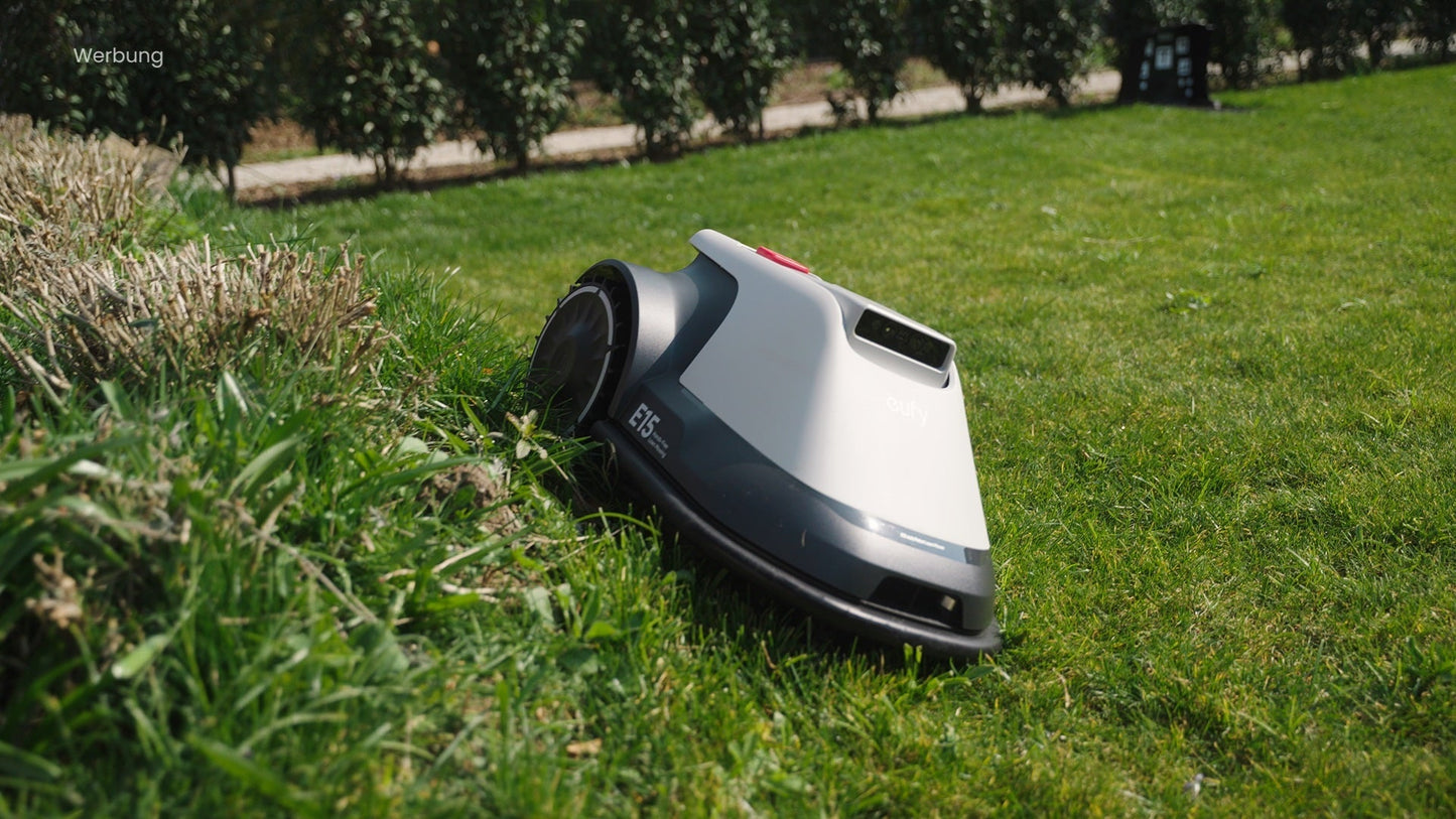 Mähroboter eufy E15 - Aufbau, App, Kartierung und Schnittbild im Check