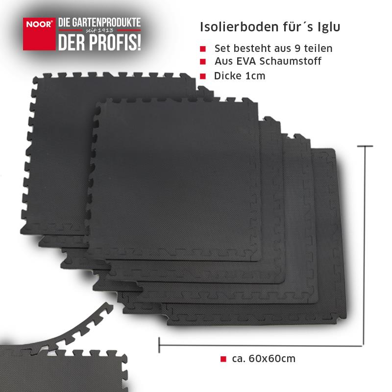 Pflanzen Überwinterungszelt mit Isolierboden