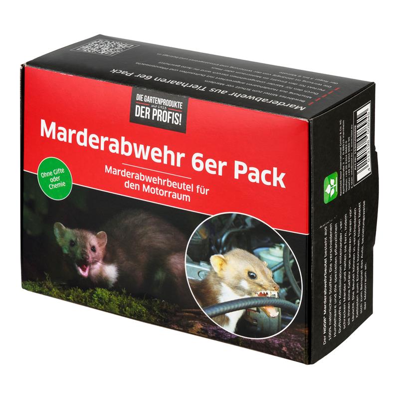 Marderabwehr aus Tierhaaren 6er Pack