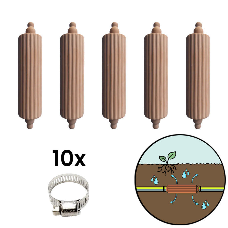 tontau TWO - Bewässerungssystem aus Ton für den Garten