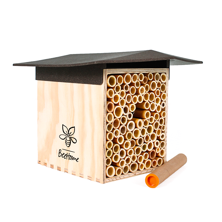 BeeHome Bienenhaus für Wildbienen als Nisthilfe