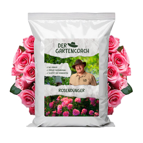 Gartencoach Rosendünger 5 kg – Nährstoffe für gesunde Rosen & langanhaltende Blüte