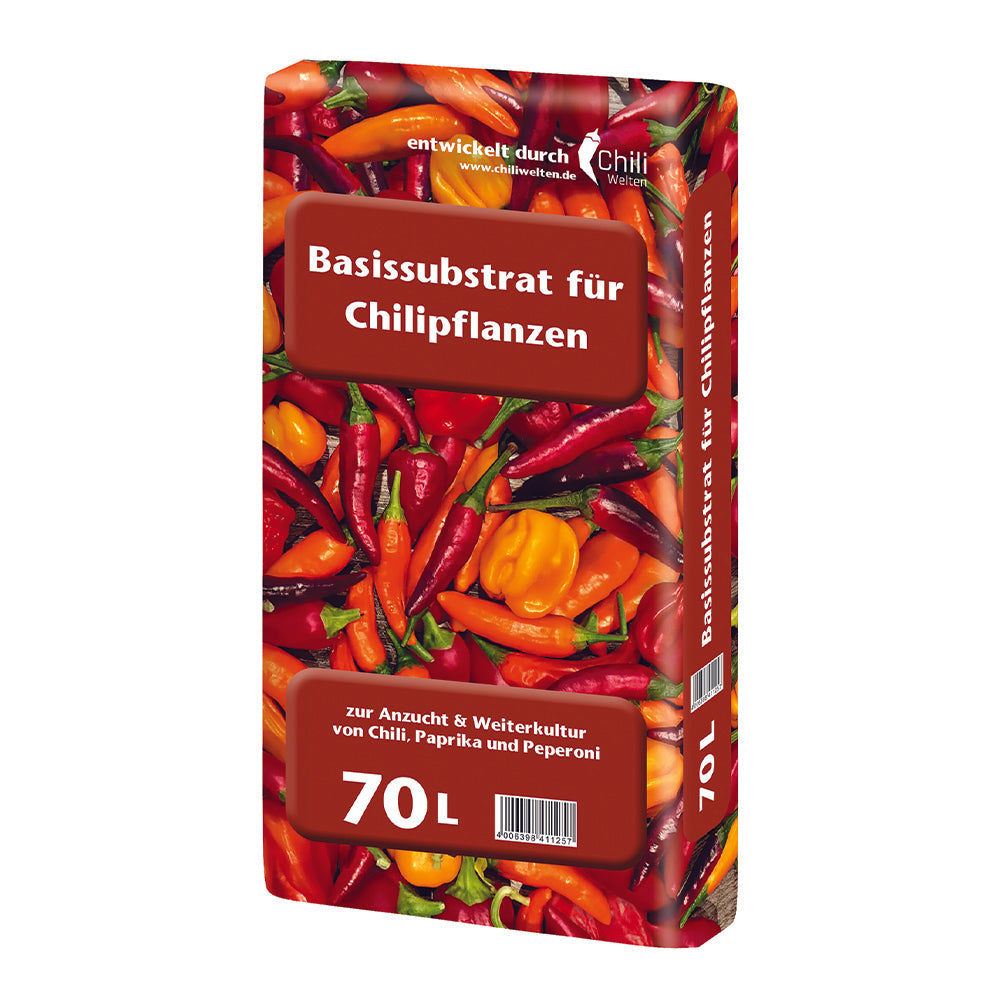 Floragard Universal Chili Substrat - Basiserde zur Anzucht & Weiterkultur von Chili, Paprika & Peperoni