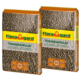 Floragard Tongranulat Blähton - 2x25l Vorteilspaket