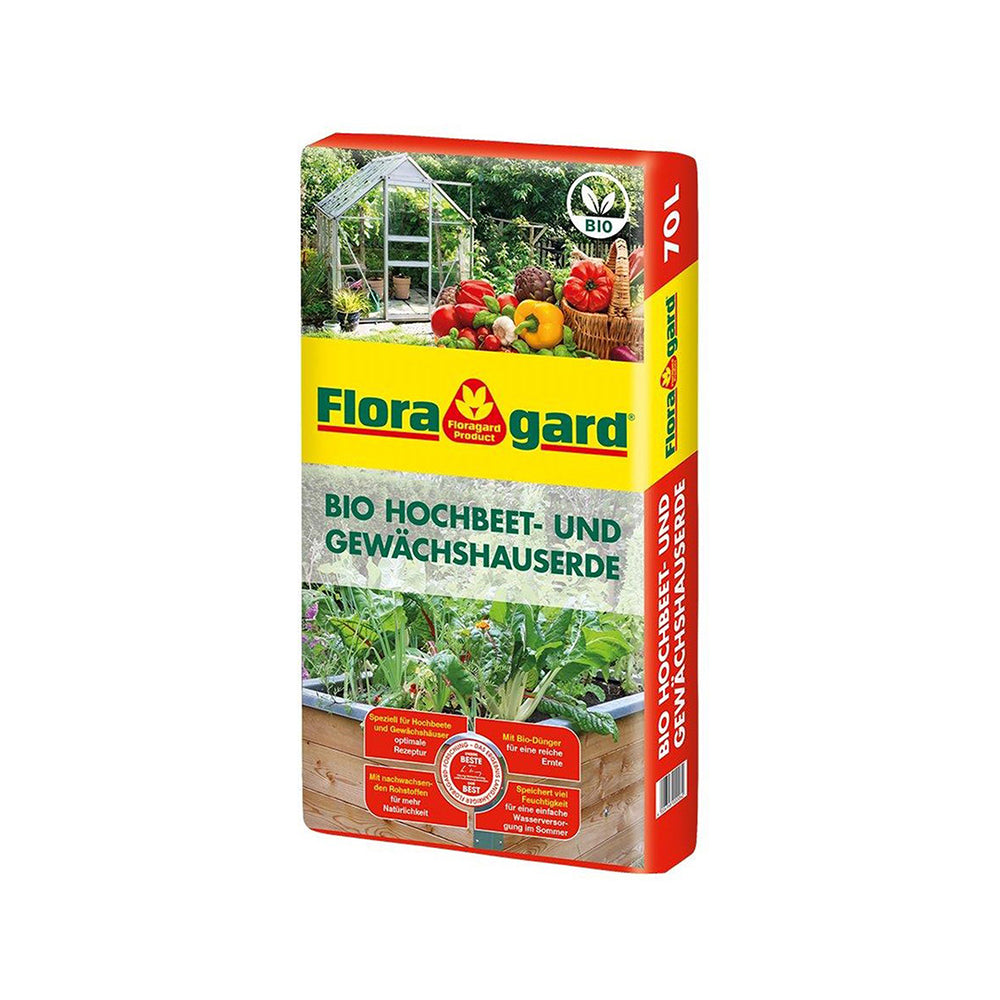 Floragard Bio Hochbeet- und Gewächshauserde 70 Liter