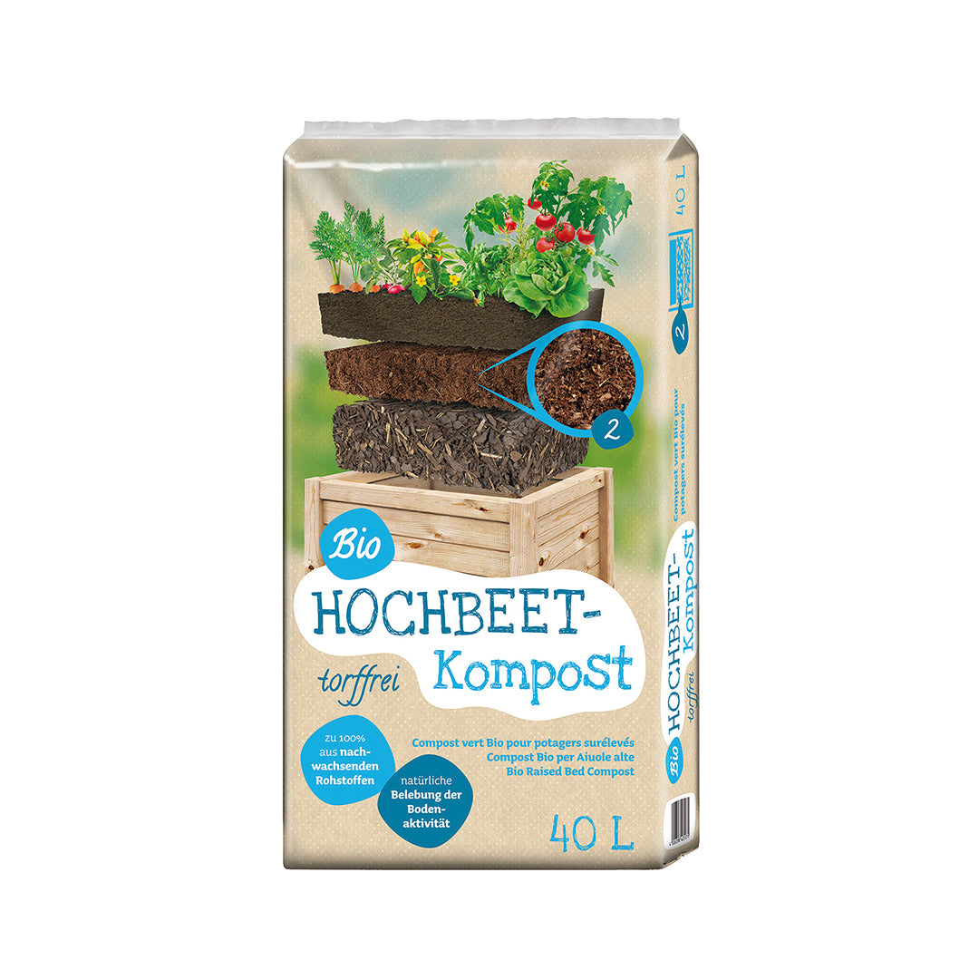 Floragard Universal Bio Hochbeet-Kompost 40 Liter