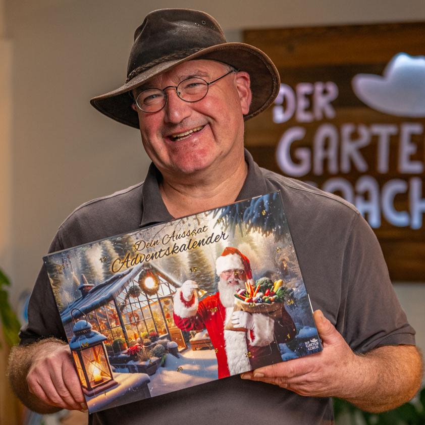 Gartencoach Aussaat Adventskalender Produktfoto mit Gartencoach