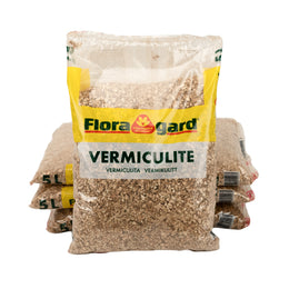 Floragard Vermiculite 4x5l - schützt Jungpflanzen vor Trauermücken