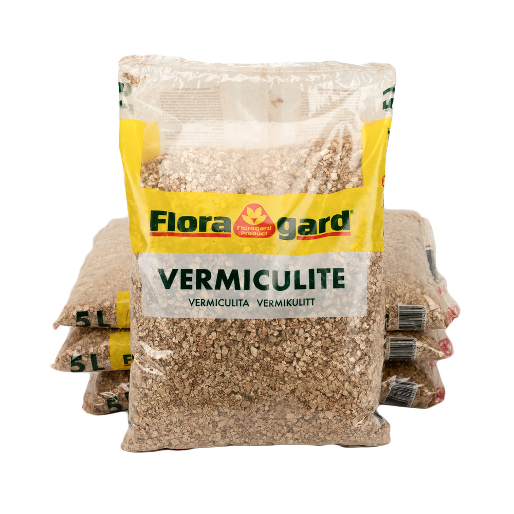 Floragard Vermiculite 4x5l - schützt Jungpflanzen vor Trauermücken