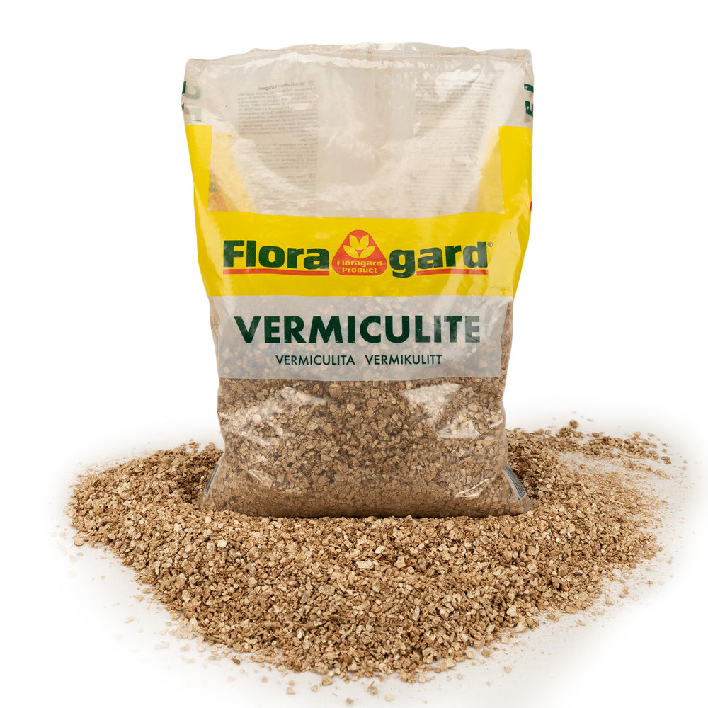Floragard Vermiculite 4x5l - schützt Jungpflanzen vor Trauermücken
