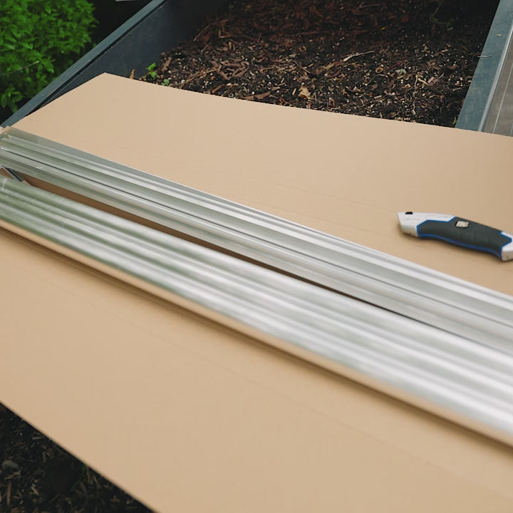 Schutzdach für deine Pflanzen 100-300 cm (Tomatendach) - Beckmann