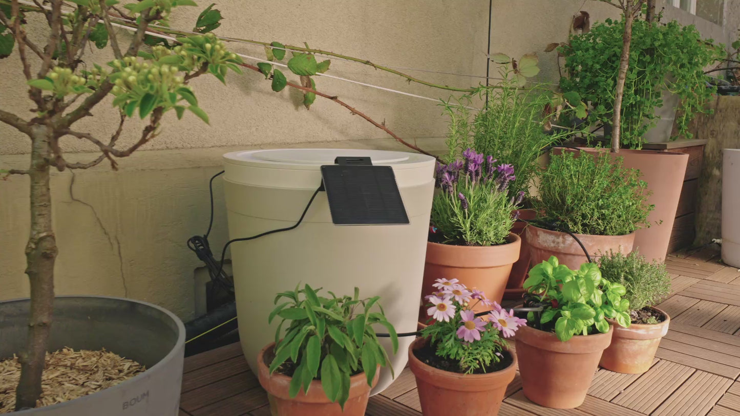 Boum Drip Starterpaket - Smarte Tröpfchenbewässerung für Balkon & Terrasse
