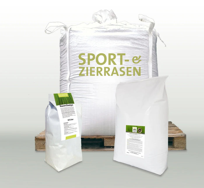 Rasen Vital Komplett Set – Substrat, Bodenaktivator & Rasensaatgut für 100 m²